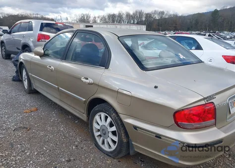 2003 Hyundai Sonata Gls/Lx from USA, damaged, VIN KMHWF35H13A778813